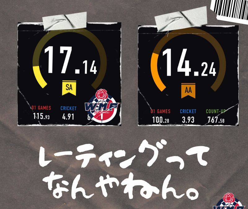 レーティング 初心者向けダーツライブアプリの見方を知ろう Wmプロダクション